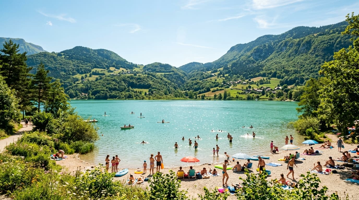 Les lacs les plus chauds